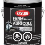 RUST PAINT GLOSS BLACK 3.78-L