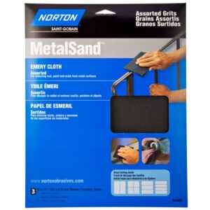 METALSAND SHEET ASSORTED GRIT 3 PK