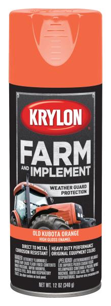 RUST PAINT KUBOTA ORANGE 340-GR