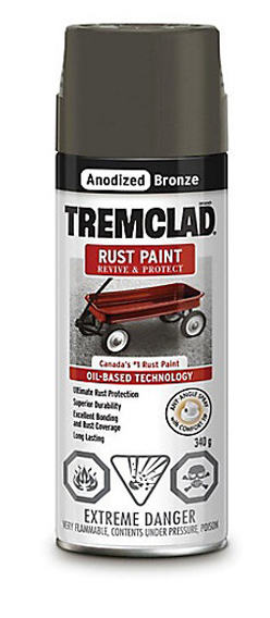 RUST PAINT ANODIZED BRONZE 340-GR