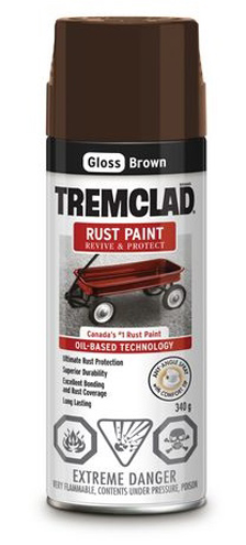 Rust Paint Gloss Brown 340-Gr — Case of 6