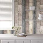 PEEL & STICK WALLPAPER WOOD
