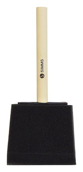 PAINT BRUSH FOAM WOOD HANDLE 75-MM