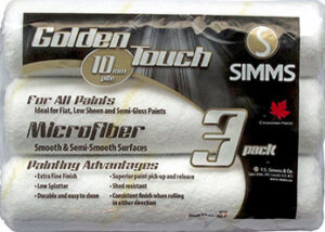 ROLLER REFILL MICROFIBER 10MM 3 PK