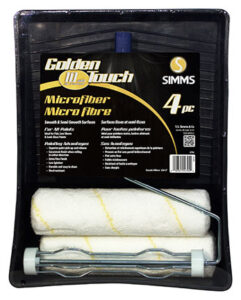 PAINT TRAY SET MICROFIBER 4 PC