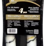MINI ROLLER SET MICROFIBER 4 PC
