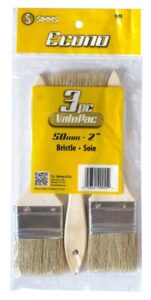 PAINT BRUSH CHIP BRISTLE 50MM 3 PK