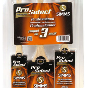 PAINT BRUSH POLY / NYLON SASH 3 PC