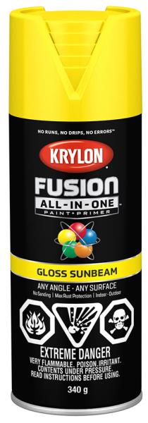 SPRAY PAINT GLOSS SUNBEAM 340-GR