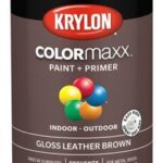 SPRAY PAINT GLOSS BROWN 340-GR