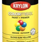 SPRAY PAINT GLOSS SUN YELLOW 340-GR