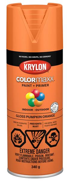 SPRAY PAINT GLOSS PUMPKIN 340-GR