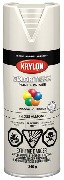 SPRAY PAINT GLOSS ALMOND 340-GR