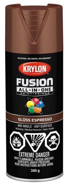 SPRAY PAINT GLOSS ESPRESSO 340-GR