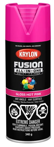 SPRAY PAINT GLOSS HOT PINK 340-GR