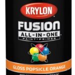 SPRAY PAINT GLOSS ORANGE 340-GR