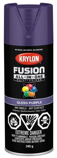 SPRAY PAINT GLOSS PURPLE 340-GR