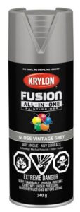 SPRAY PAINT GLOSS GREY 340-GR