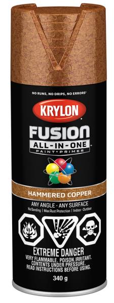 SPRAY PAINT HAMMERED COPPER 340-GR