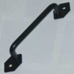 BARN DOOR BOW HANDLE HD BLACK