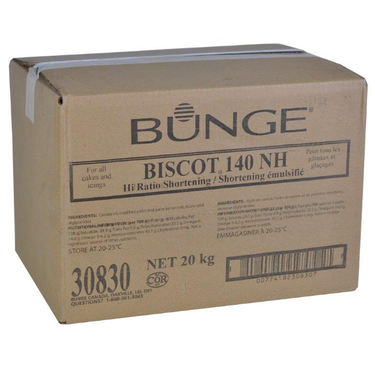 BISCOT SHORTNING HI RATIO 140NH