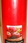 CANDLE PILLAR CINNAMON APPLE 6-IN