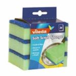 SOFT SCRUB SPONGE 3 PACK