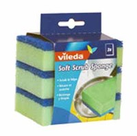 SOFT SCRUB SPONGE 3 PACK