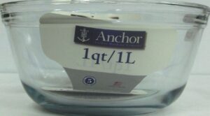 OVEN BASIC MIXING BOWL GLASS 1-QT