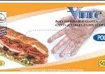 DISPOSABLE GLOVE SIZE L 500 PACK