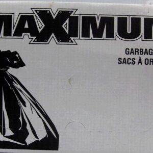GARBAGE BAG BLACK 170-L 100 PACK
