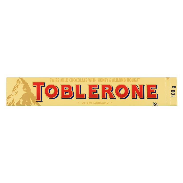 Toblerone Milk Choc Bar — Case of 20