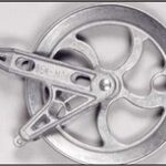 CLOTHESLINE PULLY ZINC 6.5-IN