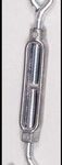 CLOTHESLINE TURNBUCKLE ZINC 4-IN