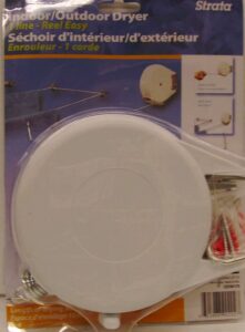 RETRACTABLE CLOTHESLINE REEL 50-FT