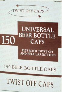 UNIVERSAL BEER BOTTLE CAPS 150 PACK