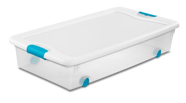 CLEARVIEW LATCH TOTE 53-L WHEELED