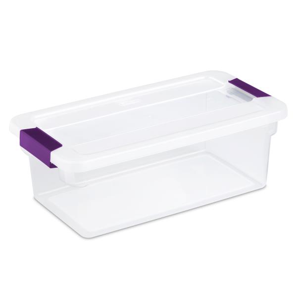 CLEARVIEW LATCH TOTE 5.7-L