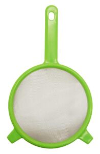 MESH STRAINER GREEN 6-IN