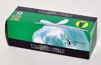 COMPOSTABLE BAGS 24 X 30-IN 10 PK