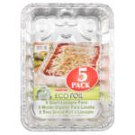 FOIL LASAGNA PAN GIANT 5 PACK