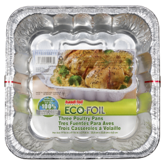 FOIL POULTRY PAN 3 PACK