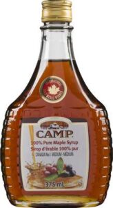 CAMP 100% MAPLE SYRUP