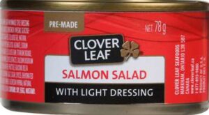 CLVR LEAF SALMON SALAD