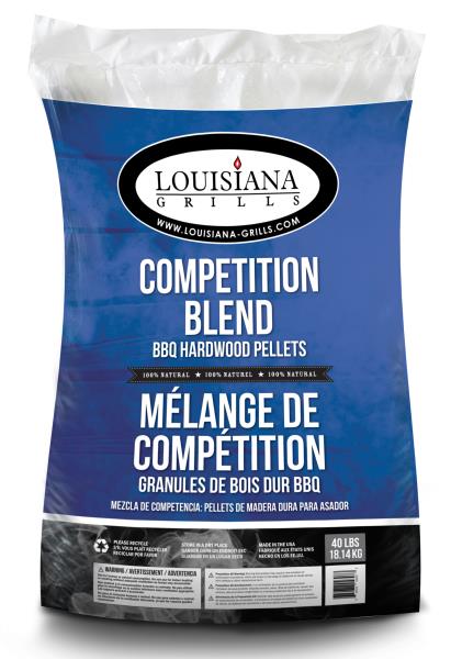 COMPETITION BLEND WOOD PELLETS 40LB