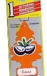 CAR AIR FRESHENER COCONUT 1PK