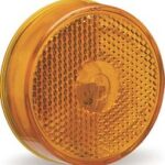 CLEARANCE LAMP AMBER 2-1/2-IN
