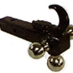 TRIPLE BALL MOUNT & TOW HOOK 6000LB