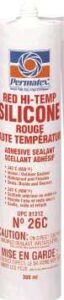 HI-TEMP SILICONE ADHESIVE RED 300ML