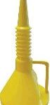 HEAVY DUTY FUNNEL DIRT FREE YELLOW